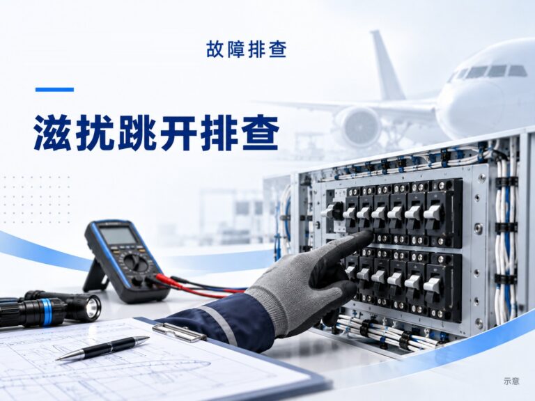 航空断路器滋扰跳开：现场排查与记录清单